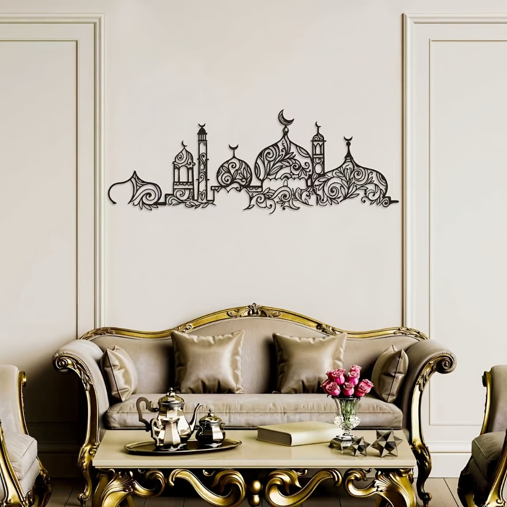 Art & Craft Paper For Kids - CIFBUY Eisen-Wandkunst Islamische Moschee Blumenmuster Metall