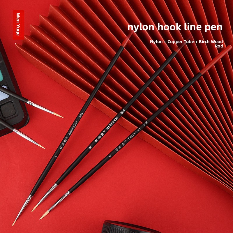 Gouache Paint Set - Nylon-Pinsel, Pinsel für Gesichtsbemalung, Pinsel für