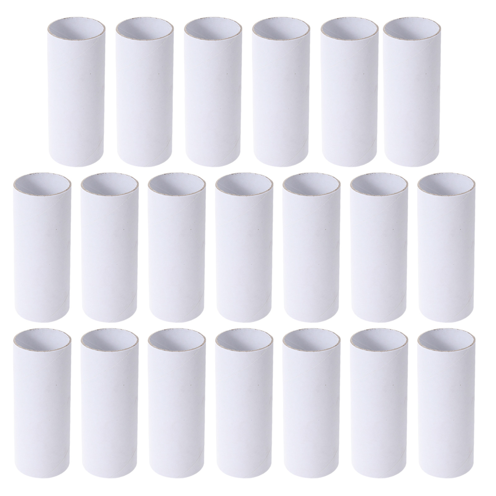 20 Stück weiße Bastelröhren au – Art Craft Cardboard Bewertung und Preis