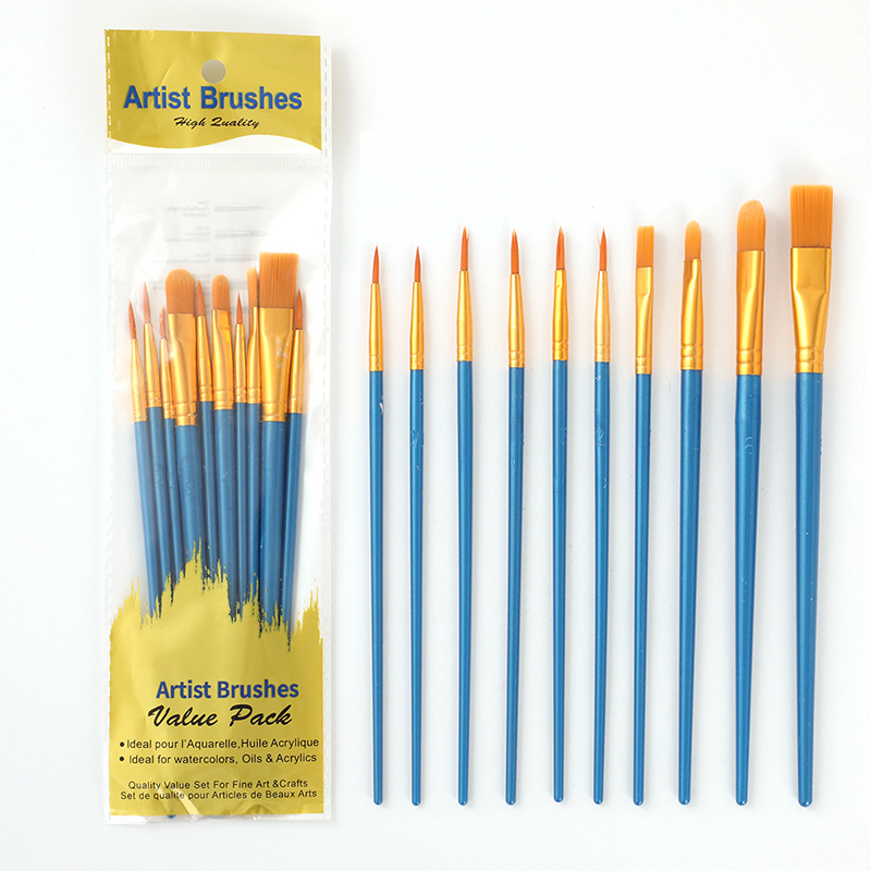10-teiliges Ölpinsel-Set aus p – Gouache Paint Set Bewertung und Preis