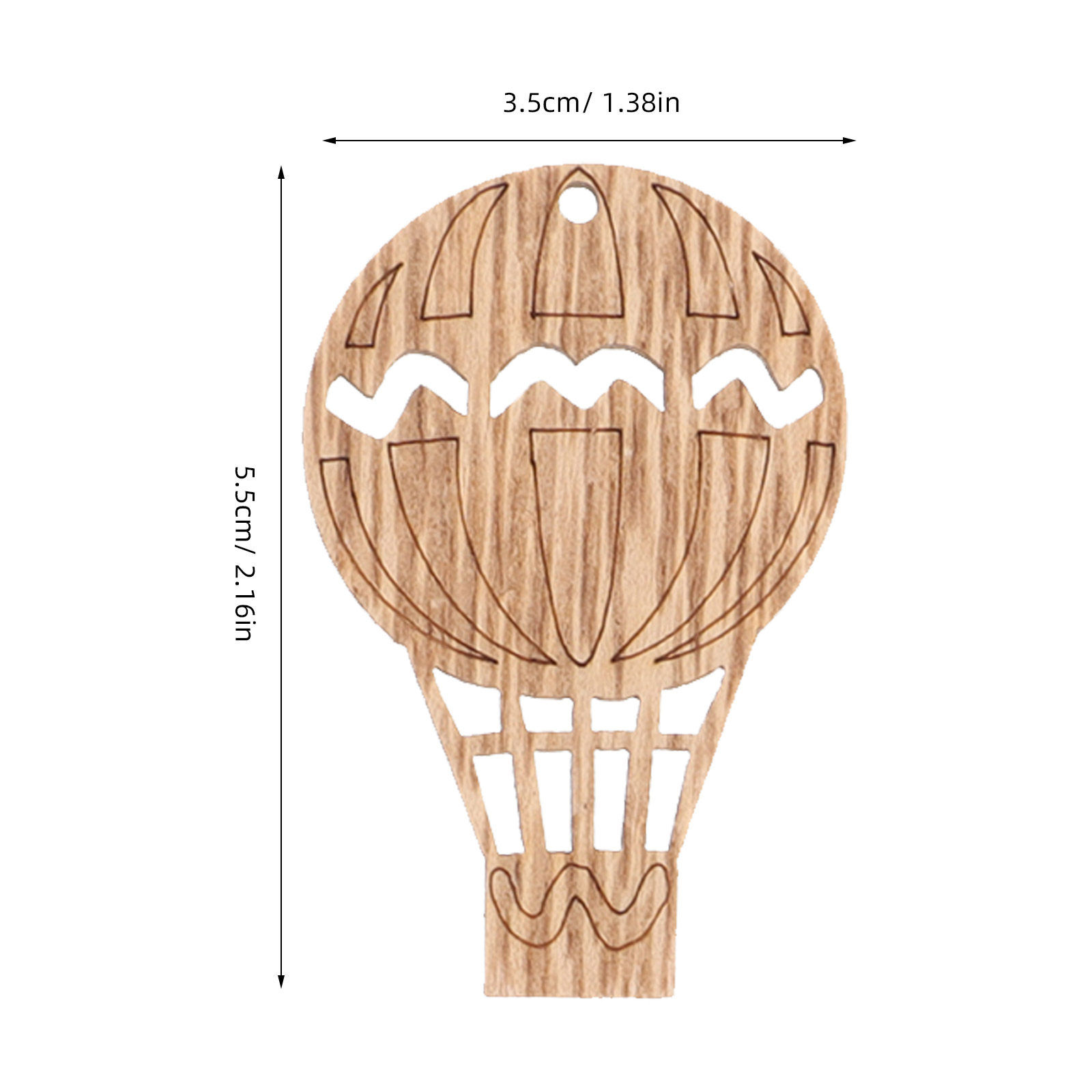 10 Stück Holzstücke in Form vo – Art And Craft For Nursery Bewertung und Preis