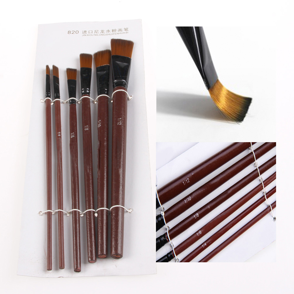 6Pcs Nylon Acryl Ölfarbe Gouac – Gouache Paint Set Bewertung und Preis
