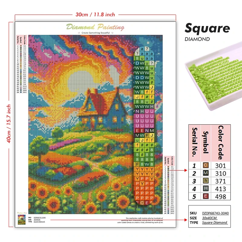 5D-Diamantmalerei zum Selberma – Art Craft With Paper Bewertung und Preis